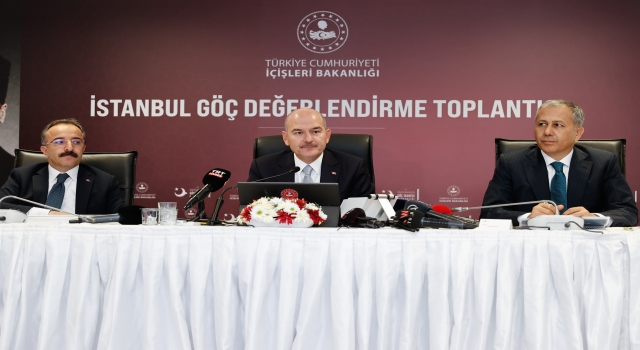 İçişleri Bakanı Soylu, İstanbul Göç Değerlendirme Toplantısı’nda konuştu: (1)
