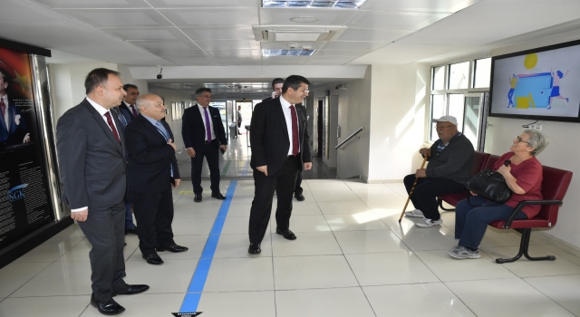 Edirne Valisi Kırbıyık kurum ziyaretlerini sürdürüyor