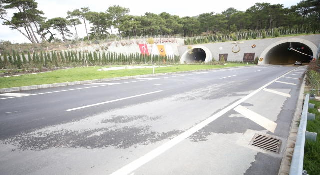 Sürücüler Çanakkale’de ulaşımı 50’den 5 dakikaya düşüren yol ve tünellerden memnun