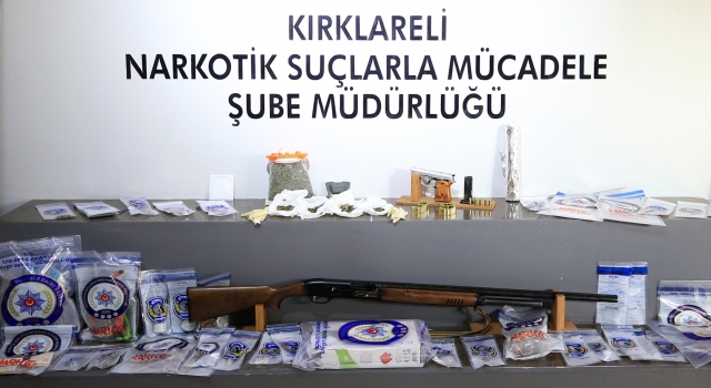 Kırklareli’nde uyuşturucu operasyonunda 44 şüpheli yakalandı