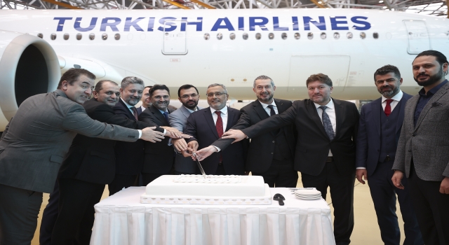 THY Teknik AŞ, ilk Airbus A350900 tipi uçağın üs bakımını tamamladı