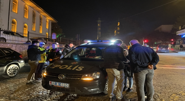 Edirne’deki silahlı kavgada bir kişi yaralandı