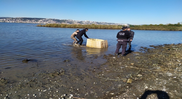 Kocaeli’de kaçak midye avcılığı yapan 5 kişi yakalandı
