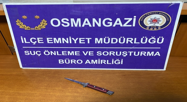 Bursa’da 21 aracın lastiklerini kesen şüpheli yakalandı