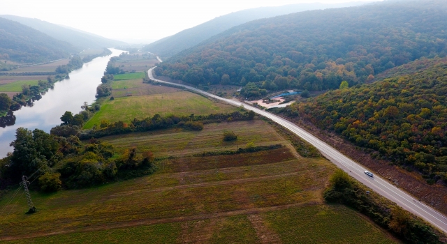 Bursa sahilindeki turizm bölgesi Karacabey Boğazı’nın yolu yenilendi