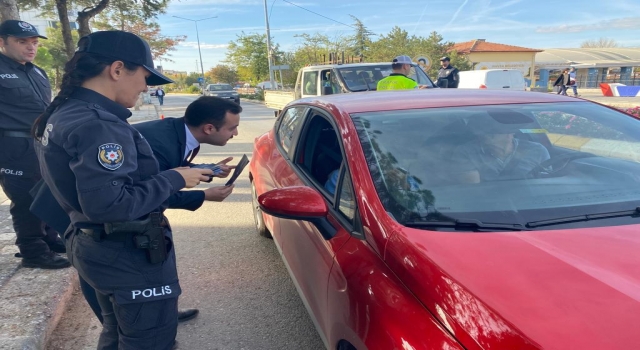 Havsa’da sürücülere KADES uygulaması tanıtıldı 