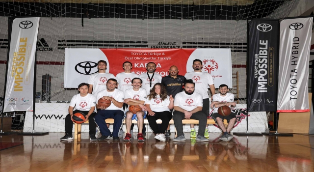 Toyota’nın desteklediği Özel Olimpiyatlar Türkiye Karma Basketbol takımlarının antrenmanları sürüyor