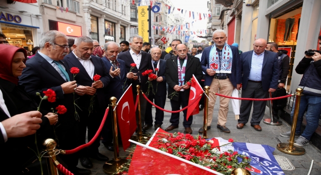 Terör saldırısının yaşandığı İstiklal Caddesi’ne ziyaretler sürüyor