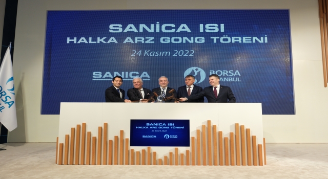 Borsa İstanbul’da gong Sanica Isı için çaldı