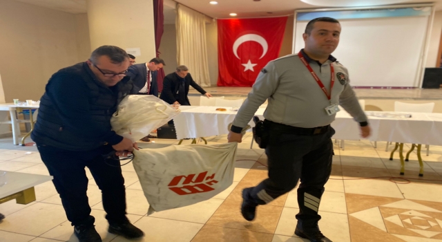 Edirne’de çeltik arazisi kiralama ihalesinde paralar çuvallarla taşındı