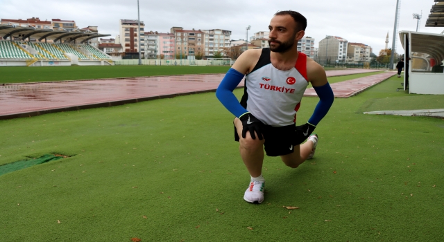 Milli atlet Cihat İlhan, olimpiyatlara Kenya ve Erzurum’da hazırlanıyor: