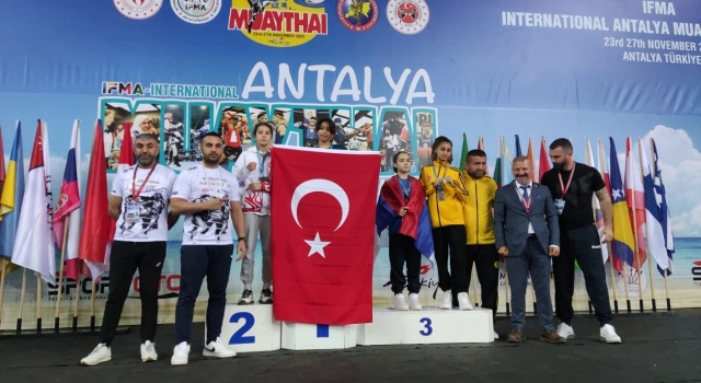 Tekirdağlı sporcular muaythaide iki şampiyonluk kazandı 