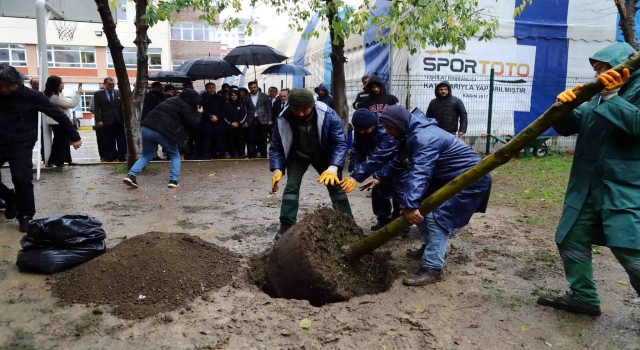 Beyoğlu’ndaki terör saldırısında hayatını kaybeden Yağmur’un anısına fidan dikildi