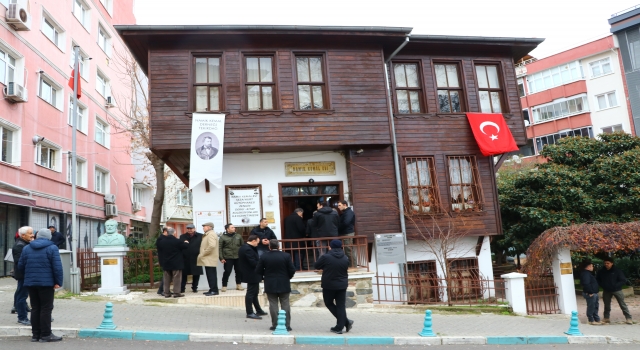 ”Vatan şairi” Namık Kemal Tekirdağ’da anıldı