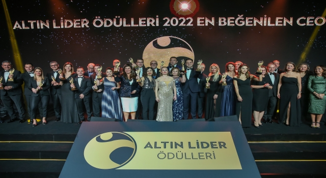 Türkiye’nin ”En Beğenilen CEO Altın Liderleri” ödüllerine kavuştu