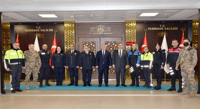 Tekirdağ Emniyet Müdürü Fındık, Vali Yıldırım’ı ziyaret etti