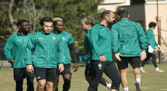 Sakaryaspor, Manisa FK maçının hazırlıklarını sürdürdü