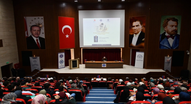 Tekirdağ’da düzenlenen konferansta Mevlana anlatıldı