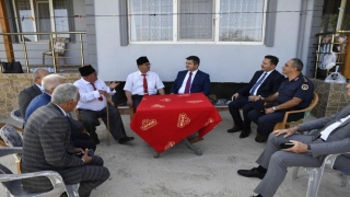 Vali Kürşat Kırbıyık Kıbrıs gazilerini ziyaret etti
