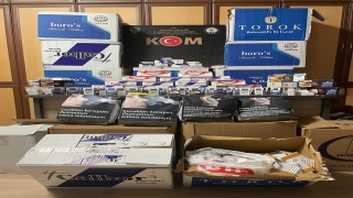 Kocaeli’de 15 bin 800 boş, 89 bin 600 doldurulmuş makaron ele geçirildi