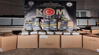 Kocaeli’de 158 kilogram kaçak tütün ele geçirildi