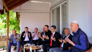 Kırklareli Valisi Ekici, şehit ailesini ziyaret etti