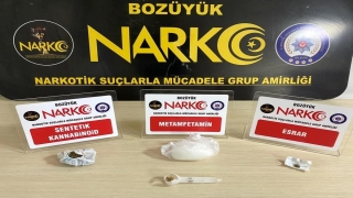 Bozüyük’te uyuşturucu şüphelisi gözaltına alındı