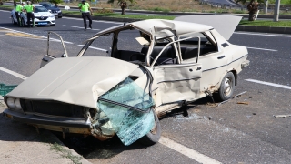 GÜNCELLEME Tekirdağ’da otobüsle çarpışan otomobilin sürücüsü öldü 
