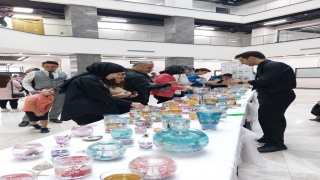 Denetimli serbestlik yükümlüsü çocuklardan ”dekoratif jel mum” sergisi