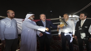 TBMM Başkanı Şentop 4. Dünya Göçebe Oyunları etkinlik alanını ziyaret etti