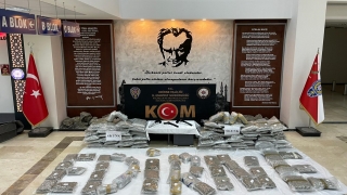 Edirne’de bir tırda 95 kilo 754 gram sentetik uyuşturucu ele geçirildi