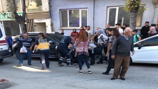 Bilecik’te kamyonetin çarptığı yaya yaralandı