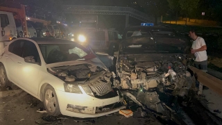 Kocaeli’de 3 aracın karıştığı trafik kazasında 3 kişi yaralandı