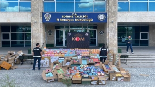 Edirne’de 16 bin 385 elektronik sigara ele geçirildi