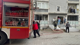 Kocaeli’de mutfakta çıkan yangın hasara neden oldu