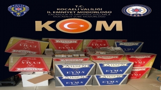 Kocaeli’de 434 bin 340 makaron ele geçirildi