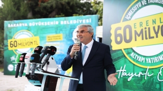 Sakarya Büyükşehir Belediyesinden Erenler’e 60 milyon liralık yatırım