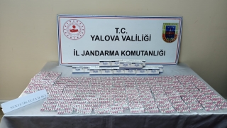 Yalova’da durdurulan tırda binlerce uyuşturucu hap ele geçirildi