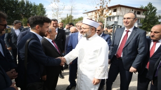 Diyanet İşleri Başkanı Erbaş, Sakarya’da cami açılışına katıldı: