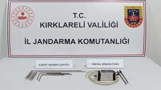 Kırklareli’nde izinsiz kazı yapan 13 kişi suçüstü yakalandı