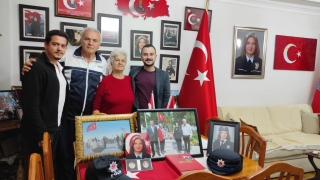Edirne 15 Temmuz Demokratik Gençlik Derneği üyeleri gazi ve şehit ailesini ziyaret etti