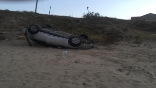 Edirne’deki trafik kazasında 2 kişi yaralandı