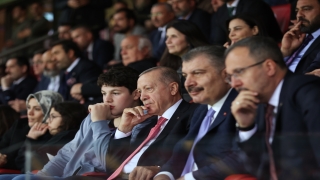 Cumhurbaşkanı Erdoğan, Türkiye - Angola maçını izledi