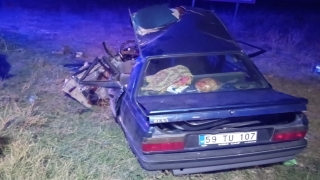 Tekirdağ’da iki otomobilin çarpıştığı kazada 9 kişi yaralandı