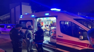 Kocaeli’de devrilen motorun sürücüsü yaralandı