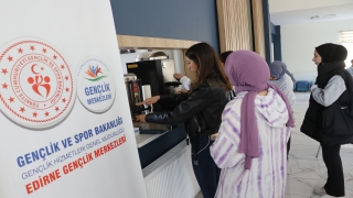 Trakya Üniversite öğrencilerinin kampüsteki ”ikinci evi” Genç Ofis oldu
