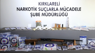 Kırklareli’nde uyuşturucu operasyonunda 44 şüpheli yakalandı