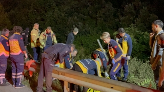 TEM Otoyolu’nda trafik kazasında 2 kişi yaralandı