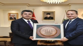 İller İdaresi Genel Müdür Yardımcısı Bahadır, Edirne Valisi Kırbıyık’ı ziyaret etti