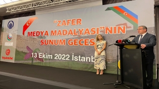 Karabağ Savaşı’nda görev yapan Türk gazetecilere madalya